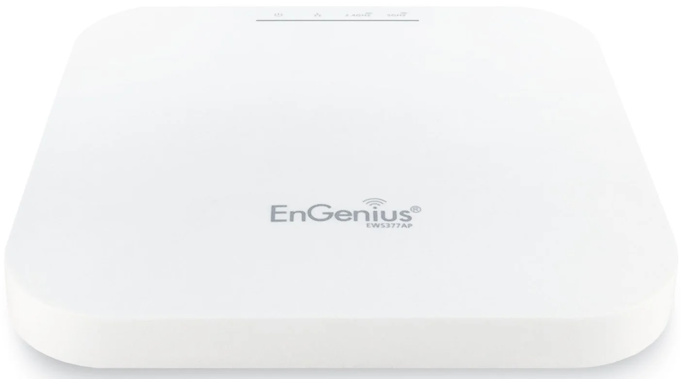 اکسس پوینت وایرلس داخلی Engenius EWS377AP Wi-Fi 6، 802.11ax، 4×4، 1148 مگابیت بر ثانیه (2.4 گیگاهرتز) و 2400 مگابیت بر ثانیه (5 گیگاهرتز)، WPA3 و WPA2-EAS - سفید | EWS377AP