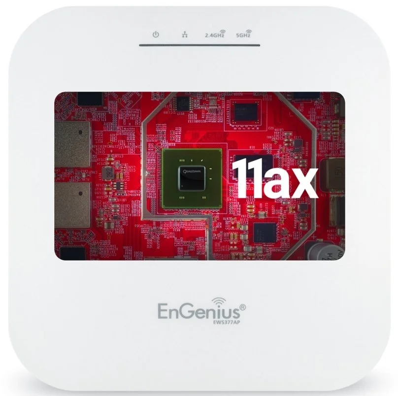 اکسس پوینت وایرلس داخلی Engenius EWS377AP Wi-Fi 6، 802.11ax، 4×4، 1148 مگابیت بر ثانیه (2.4 گیگاهرتز) و 2400 مگابیت بر ثانیه (5 گیگاهرتز)، WPA3 و WPA2-EAS - سفید | EWS377AP اکسس پوینت وایرلس داخلی Engenius EWS377AP Wi-Fi 6، 802.11ax، 4×4، 1148 مگابیت بر ثانیه (2.4 گیگاهرتز) و 2400 مگابیت بر ثانیه (5 گیگاهرتز)، WPA3 و WPA2-EAS - سفید | EWS377AP