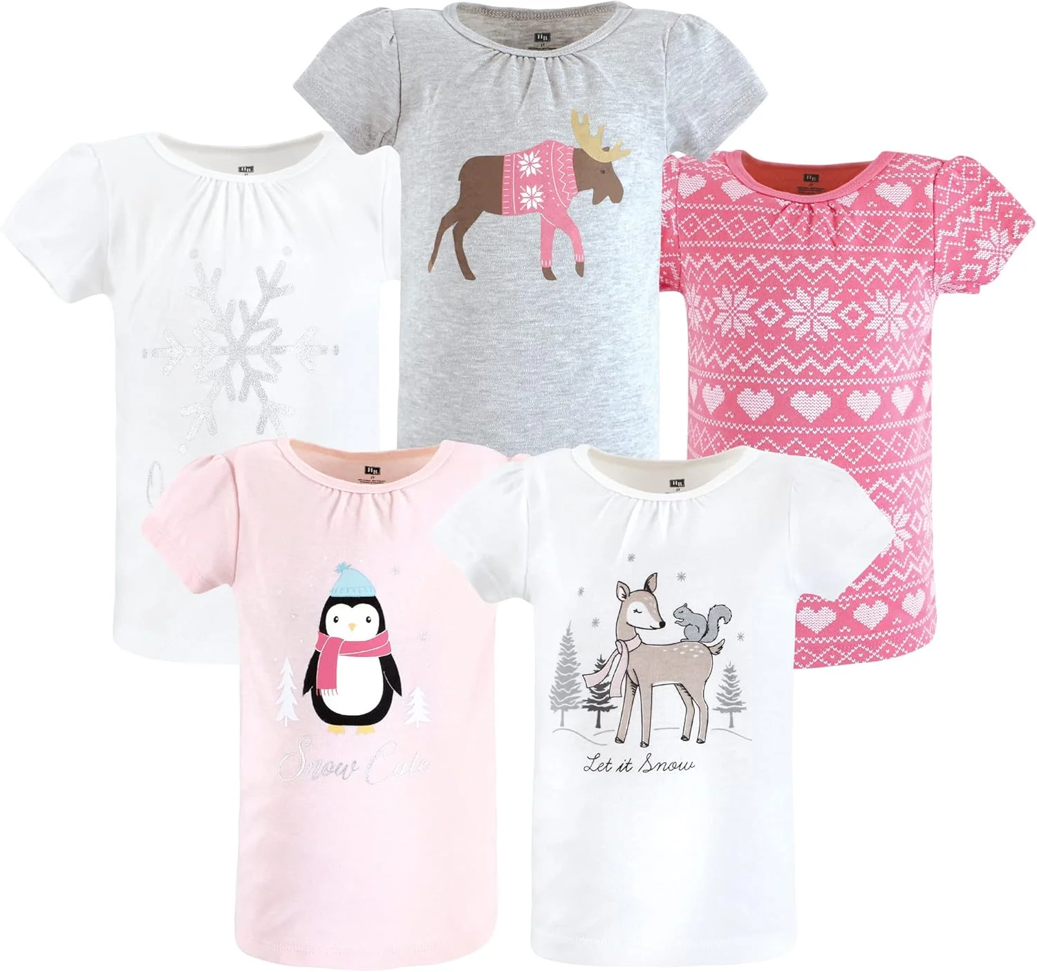 تی شرت های آستین کوتاه نوزادی هادسون بیبی