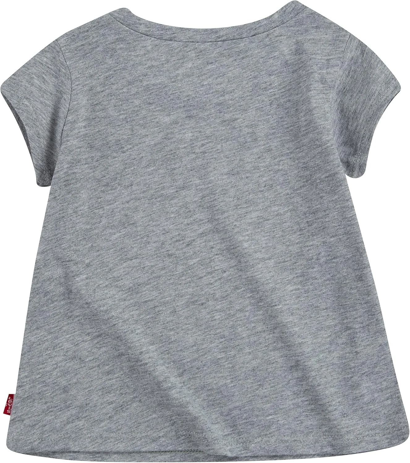 تی شرت آستین کوتاه دخترانه Levi's مدل Batwing A-Line 01B526-C87، خاکستری، 6 ماهه