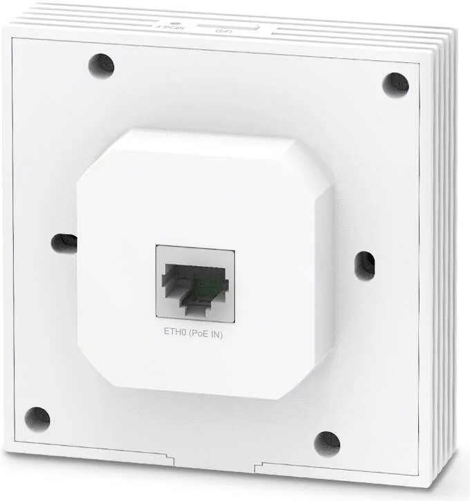 اکسس پوینت وای فای 6 دیواری TP-Link AX3000، دارای 1 پورت اترنت 10/100/1000 مگابیت بر ثانیه، 2.4 گیگاهرتز 2x 3 dBi و 5 گیگاهرتز 2x 5 dBi، سرعت 5 گیگاهرتز تا 2402 مگابیت بر ثانیه و 2.4 گیگاهرتز تا 574 مگابیت بر ثانیه، سفید | EAP650-WALL اکسس پوینت وای فای 6 دیواری TP-Link AX3000، دارای 1 پورت اترنت 10/100/1000 مگابیت بر ثانیه، 2.4 گیگاهرتز 2x 3 dBi و 5 گیگاهرتز 2x 5 dBi، سرعت 5 گیگاهرتز تا 2402 مگابیت بر ثانیه و 2.4 گیگاهرتز تا 574 مگابیت بر ثانیه، سفید | EAP650-WALL