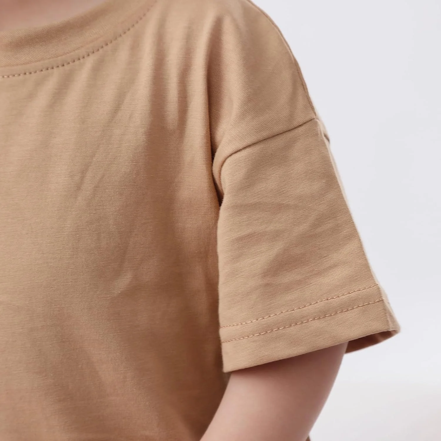 بافهیکائو سرهمی حباب دار نوزادی پسرانه دخترانه پنبه ارگانیک لباس تابستانی گشاد آستین کوتاه