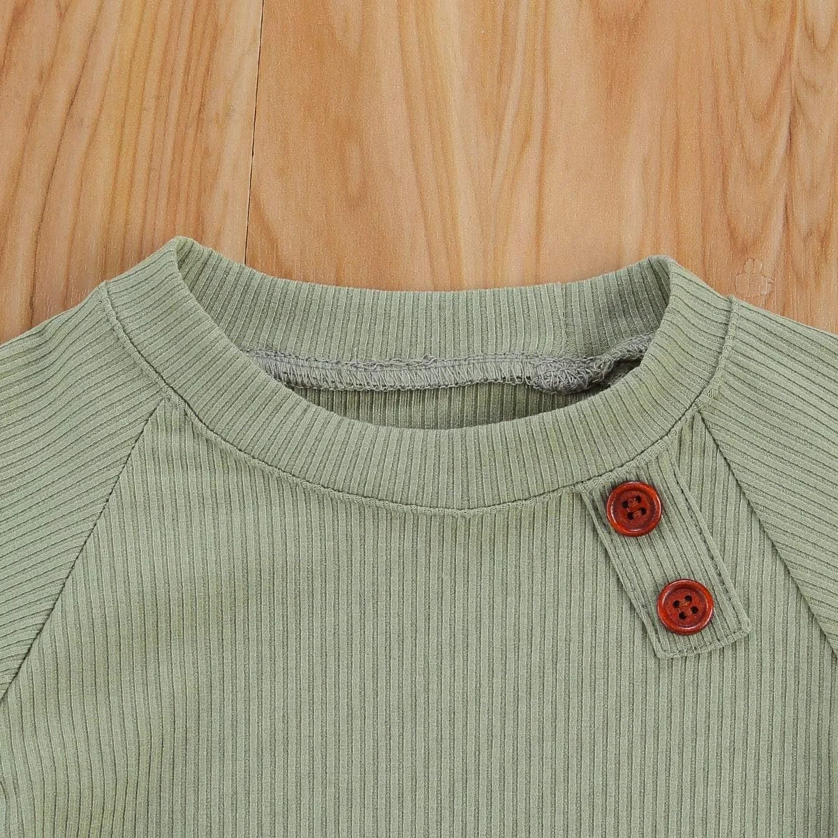 ست لباس نوزادی Geagodelia T-8718، بلوز آستین بلند و شلوار، نرم و لطیف