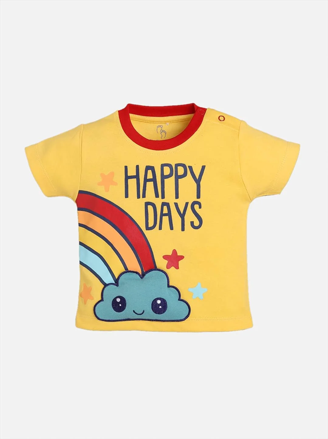 ست تی‌شرت و شلوارک نخی ۱۰۰٪ خالص Baby Go برای پسران