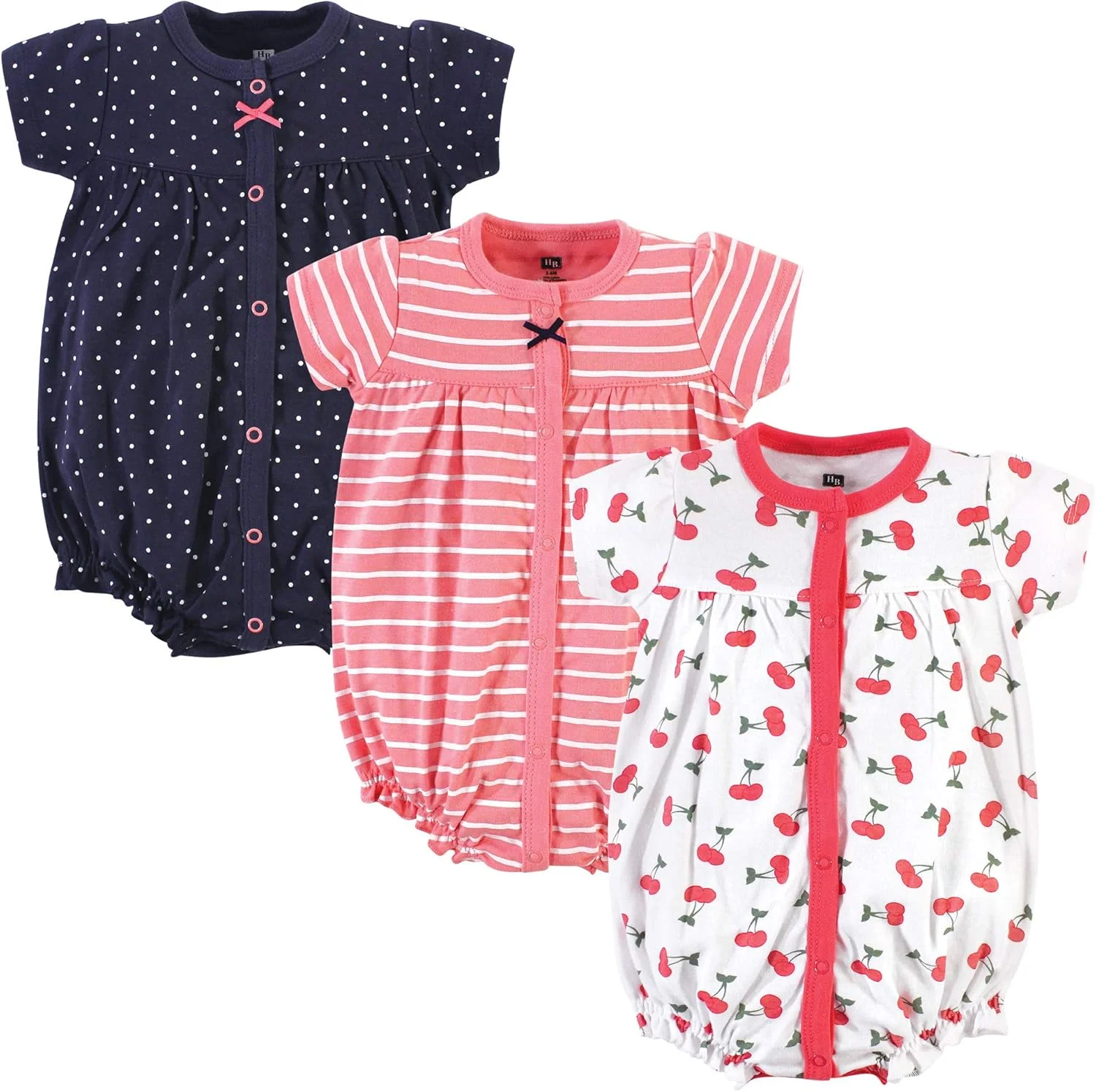 لباس سرهمی نخی نوزادی هادسون بیبی - ست تی شرت نوزاد و کودک نوپا