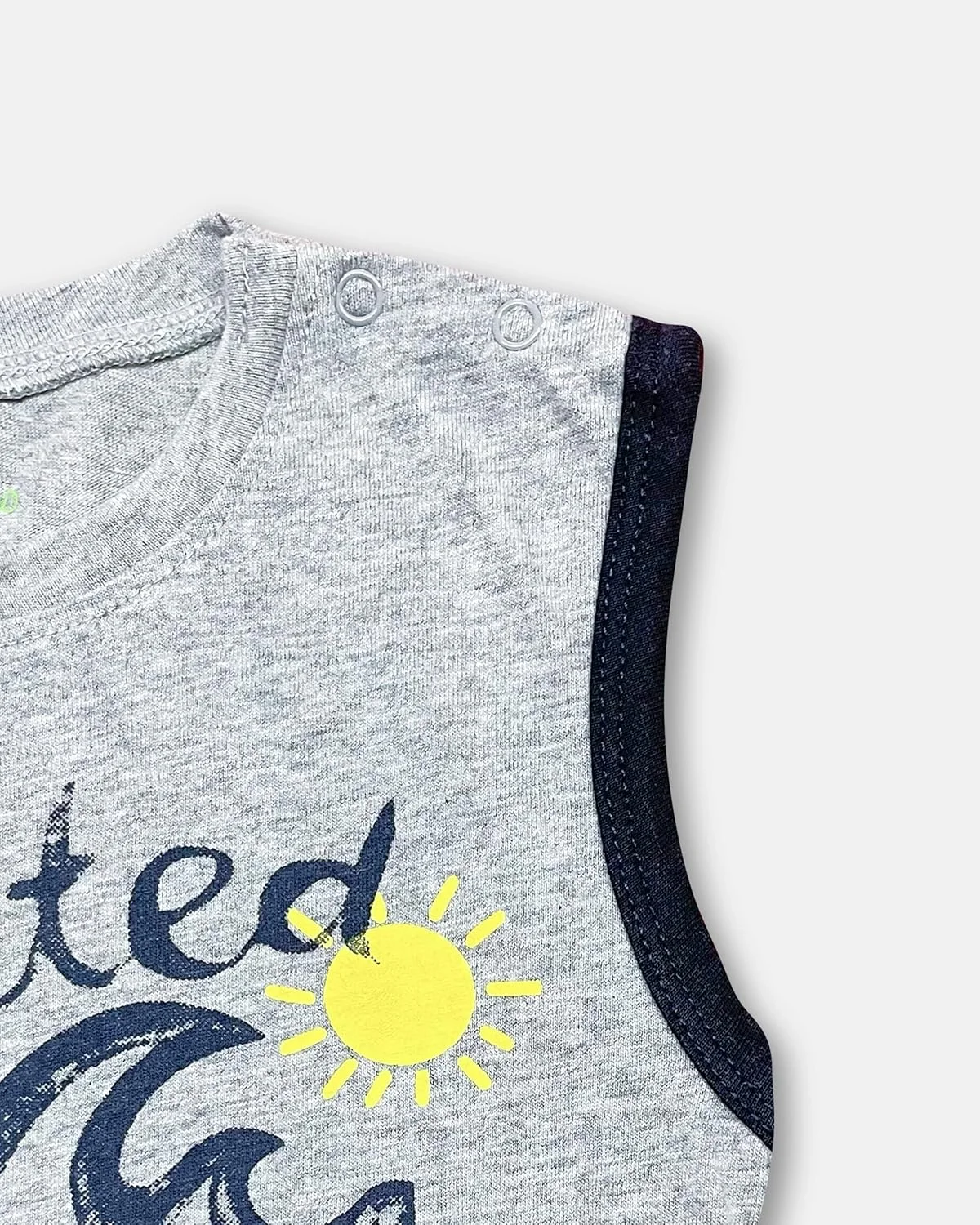 تی شرت پسرانه و دخترانه نوزادی YUV (ست 5 عددی) (BOYS-RN-INF-5C005-12-18_زرد، سفید، لیمویی، طوسی روشن ملانژ و سبز_12-18 ماه)