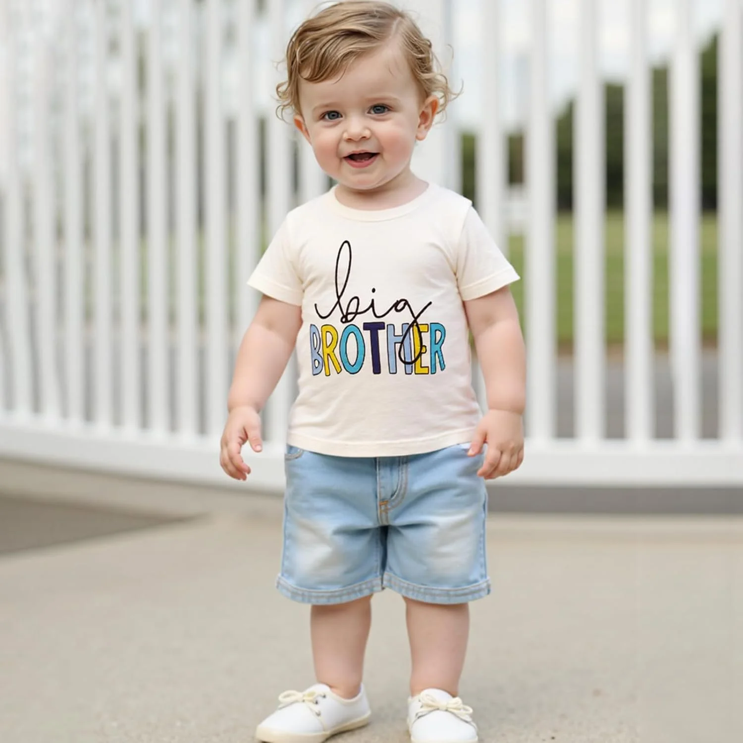 تی شرت برادر بزرگ، خواهر کوچک، ست لباس های هماهنگ خواهر و برادر، لباس کودک نوپا