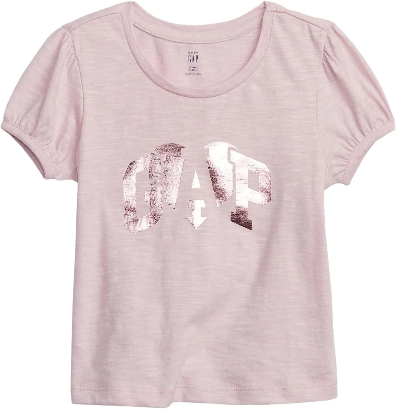 تی شرت آستین کوتاه دخترانه GAP