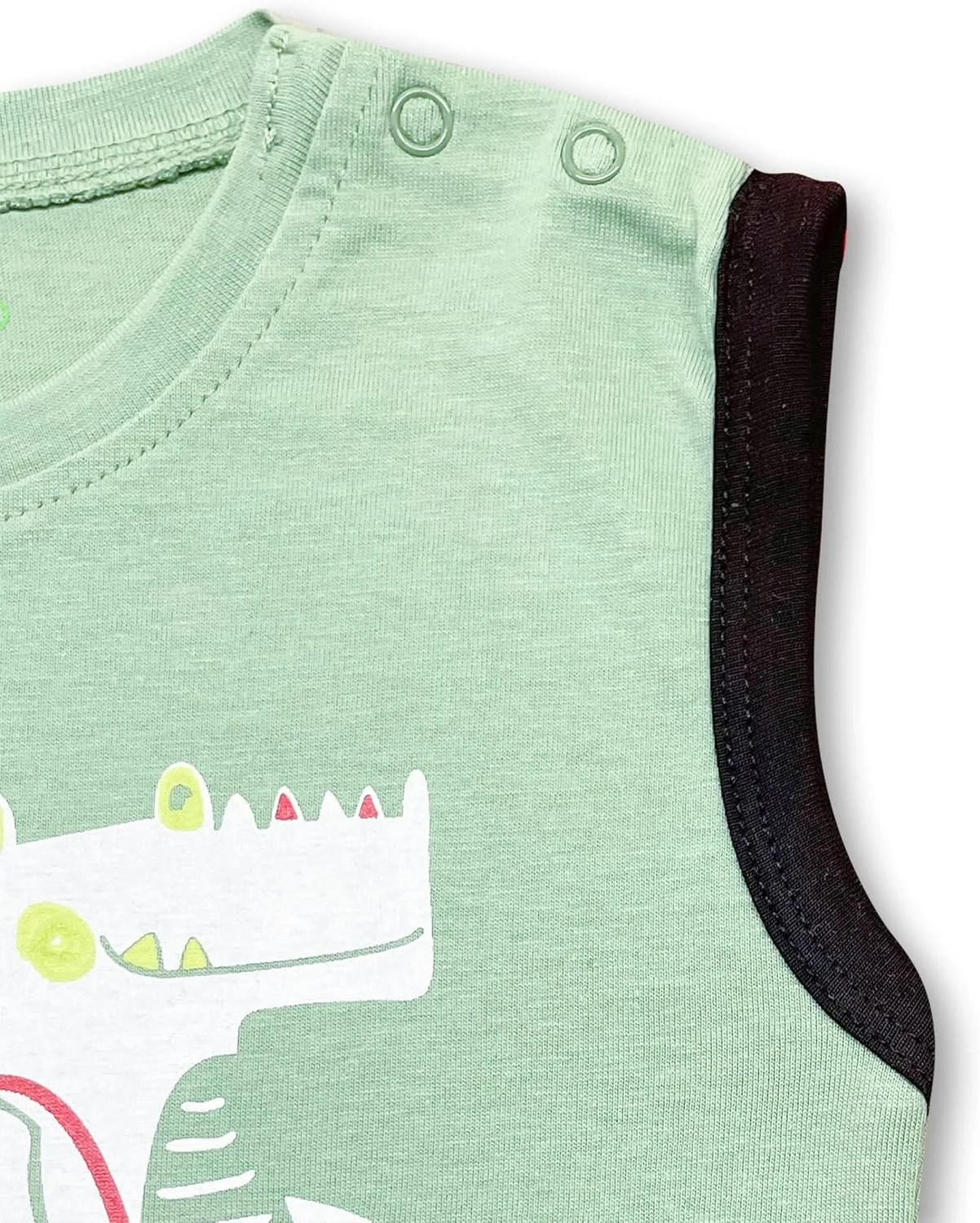 تی شرت نوزادی پسرانه و دخترانه YUV (ست 5 عددی) (BOYS-RN-INF-5C002-6-12_Assorted_6-12 Months)