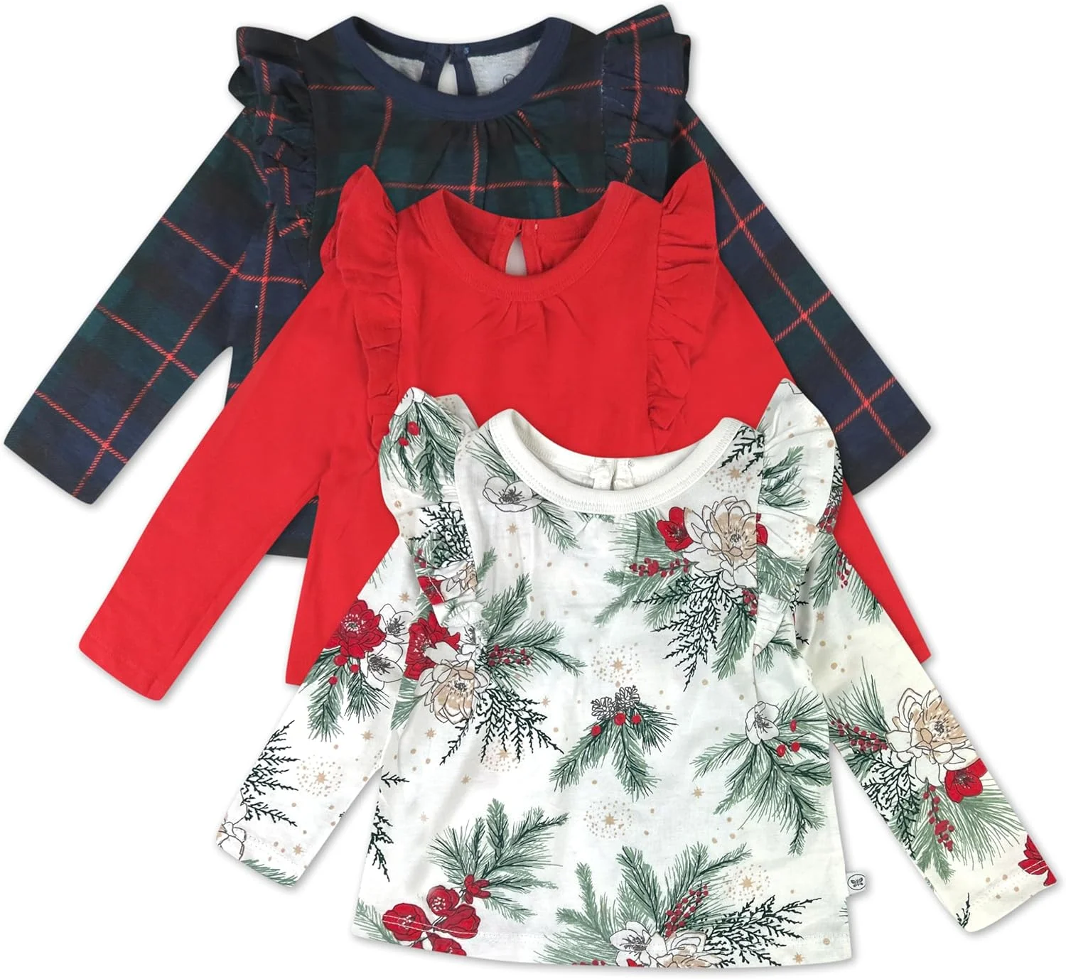 تی‌شرت آستین کوتاه کودک HonestBaby، ۱۰۰٪ پنبه ارگانیک، نوزاد، کودک نوپا، بچه کوچک، پسر، دختر، унисекс