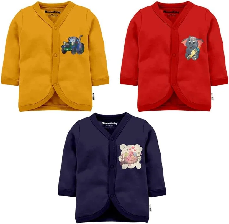 تی شرت نوزادی پسرانه تینچوک (بسته 6 عددی)