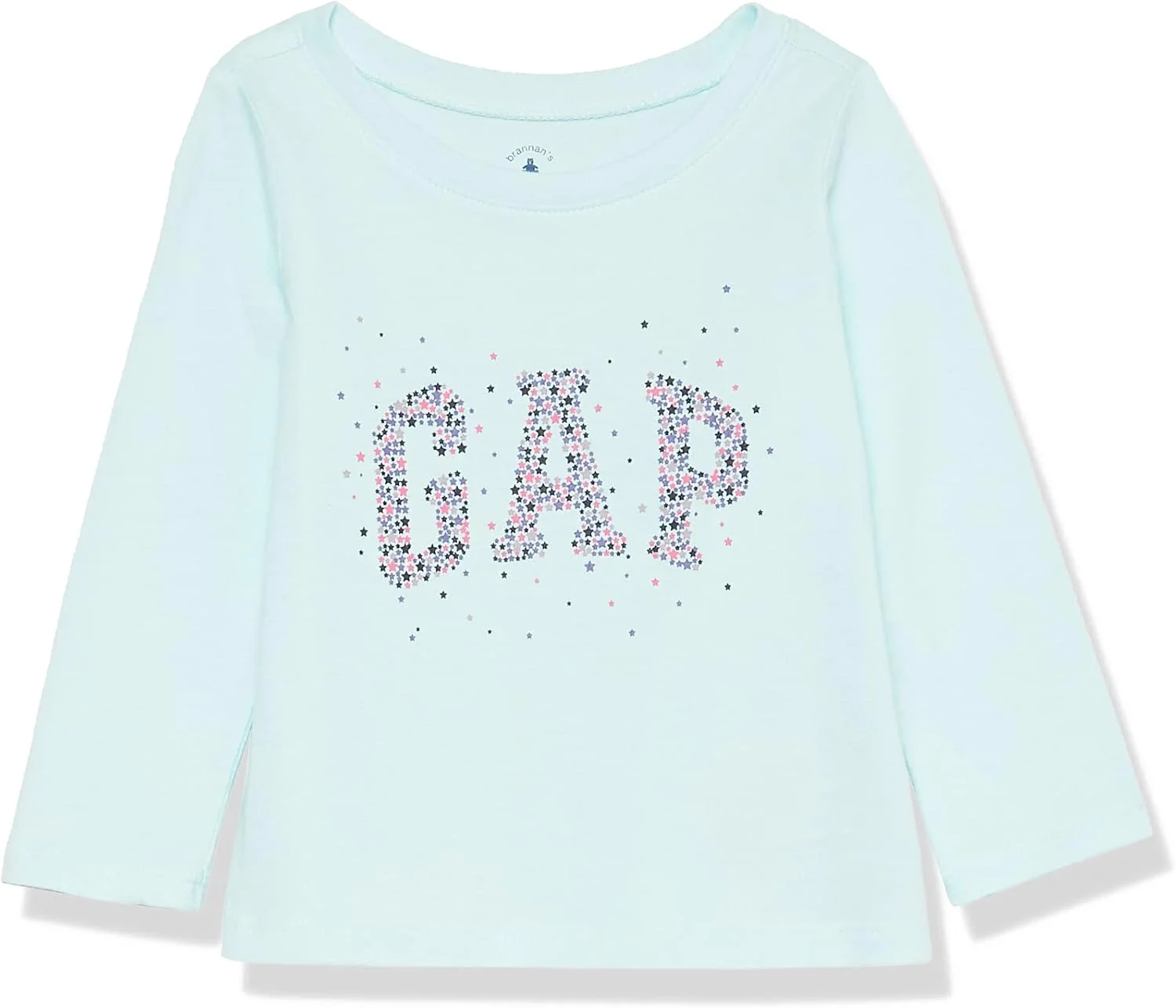 تی شرت آستین کوتاه دخترانه GAP با لوگو