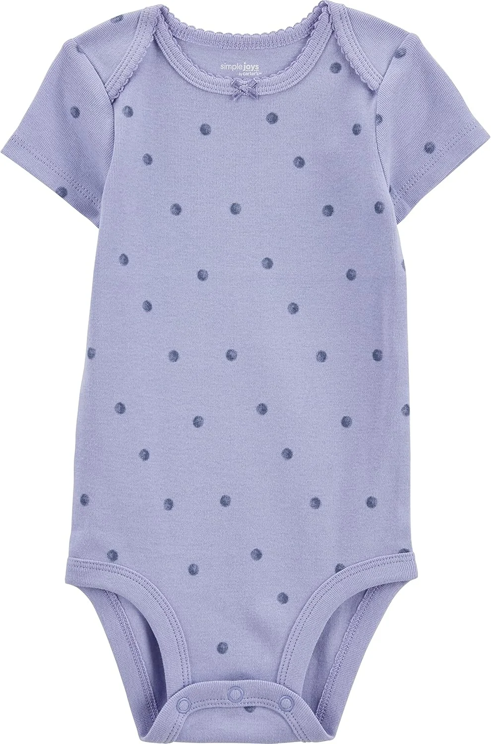 بادی آستین کوتاه دخترانه نوزادی کارترز