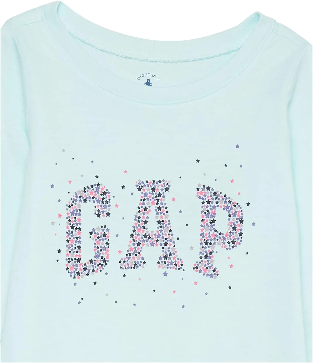 تی شرت آستین کوتاه دخترانه GAP با لوگو