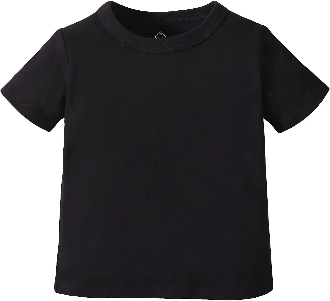 اوپاوو تیشرت آستین کوتاه نوزادی و بچگانه، بسته 4 عددی، رنگ ثابت، مناسب پسران و دختران 6 ماهه تا 5 ساله