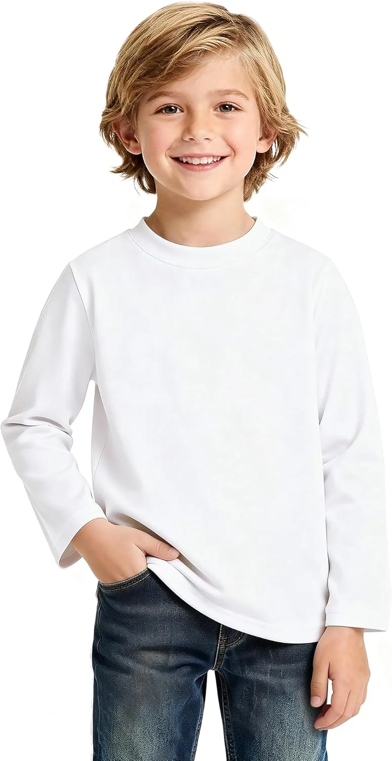 تی‌شرت آستین کوتاه بچگانه، مناسب برای پسران و دختران نوپا، تی‌شرت‌های ساده