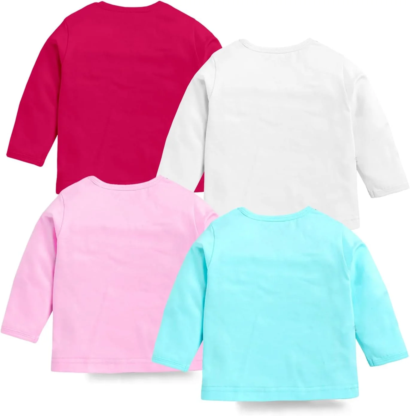 تی شرت آستین بلند دخترانه کوچیپو، مدل معمولی، از جنس پنبه