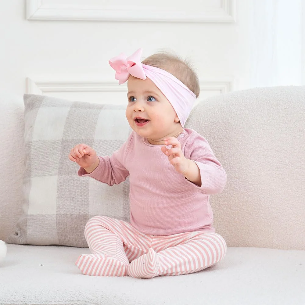 تی شرت آستین بلند نوزادی، مناسب برای دختران و پسران، لباس بچه گانه 6 ماهه تا 3 ساله