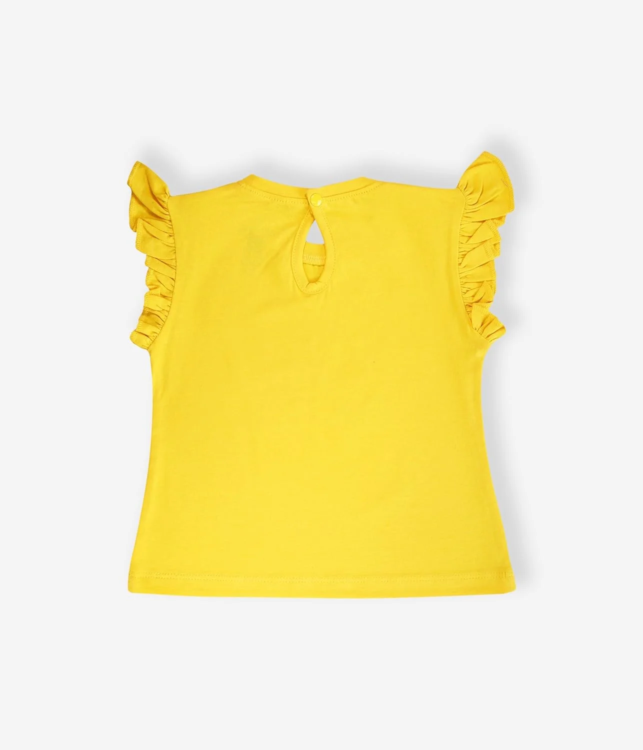 تی‌شرت‌های نخی چند رنگ طرح‌دار دخترانه YUV (بسته 3 عددی) - 0 تا 24 ماه