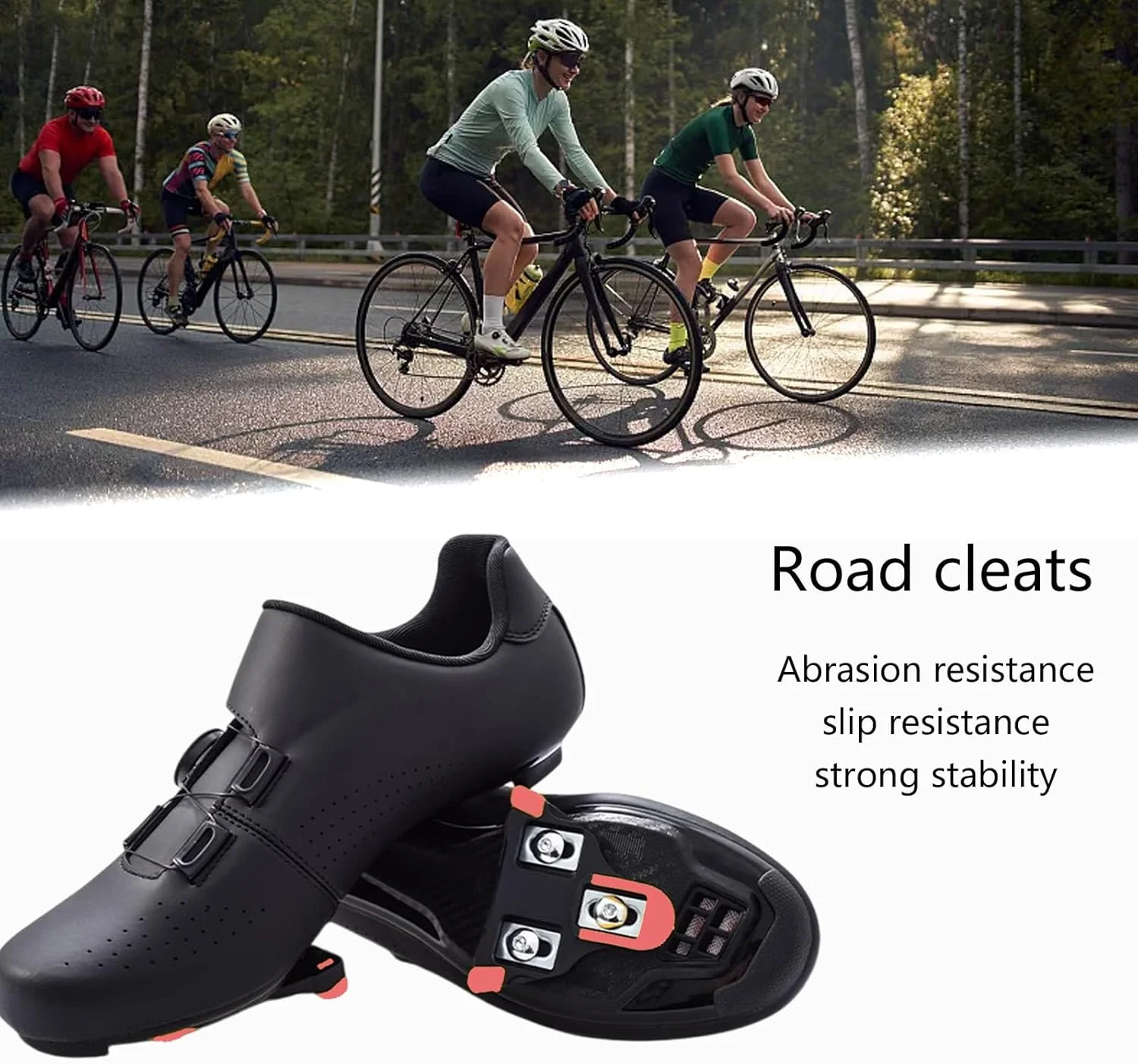 تجهیزات اتصال کفش دوچرخه سواری، تجهیزات جایگزین دوچرخه، مجموعه تجهیزات اتصال دوچرخه جاده و داخل سالن برای دوچرخه های جاده و داخل سالن، قرمز تجهیزات اتصال کفش دوچرخه سواری، تجهیزات جایگزین دوچرخه، مجموعه تجهیزات اتصال دوچرخه جاده و داخل سالن برای دوچرخه های جاده و داخل سالن، قرمز