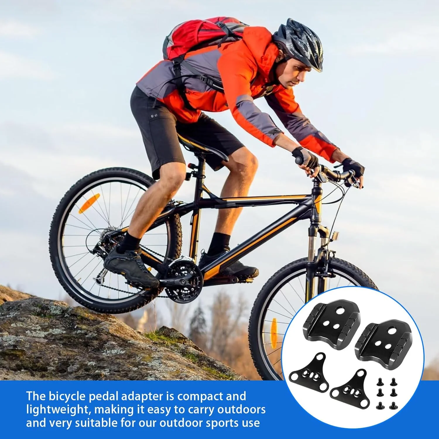 مبدل های تبدیل کننده کفش دوچرخه - مبدل های تبدیل کننده کفش دوچرخه سواری، مبدل پدال فلزی برای فعالیت های خارج از منزل مردان و زنان مبدل های تبدیل کننده کفش دوچرخه - مبدل های تبدیل کننده کفش دوچرخه سواری، مبدل پدال فلزی برای فعالیت های خارج از منزل مردان و زنان