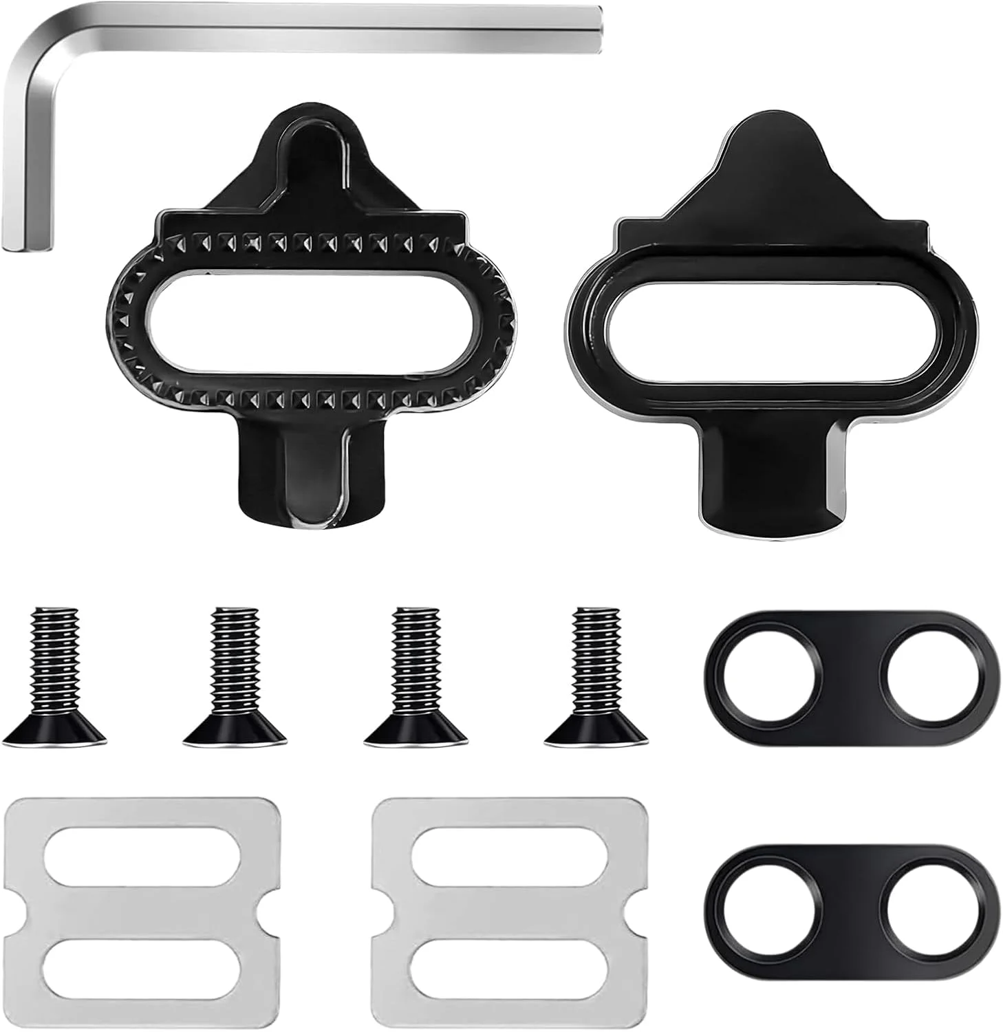 ست صفحه کفش دوچرخه، گیره های دوچرخه، گیره های پدال دوچرخه سازگار با SPD