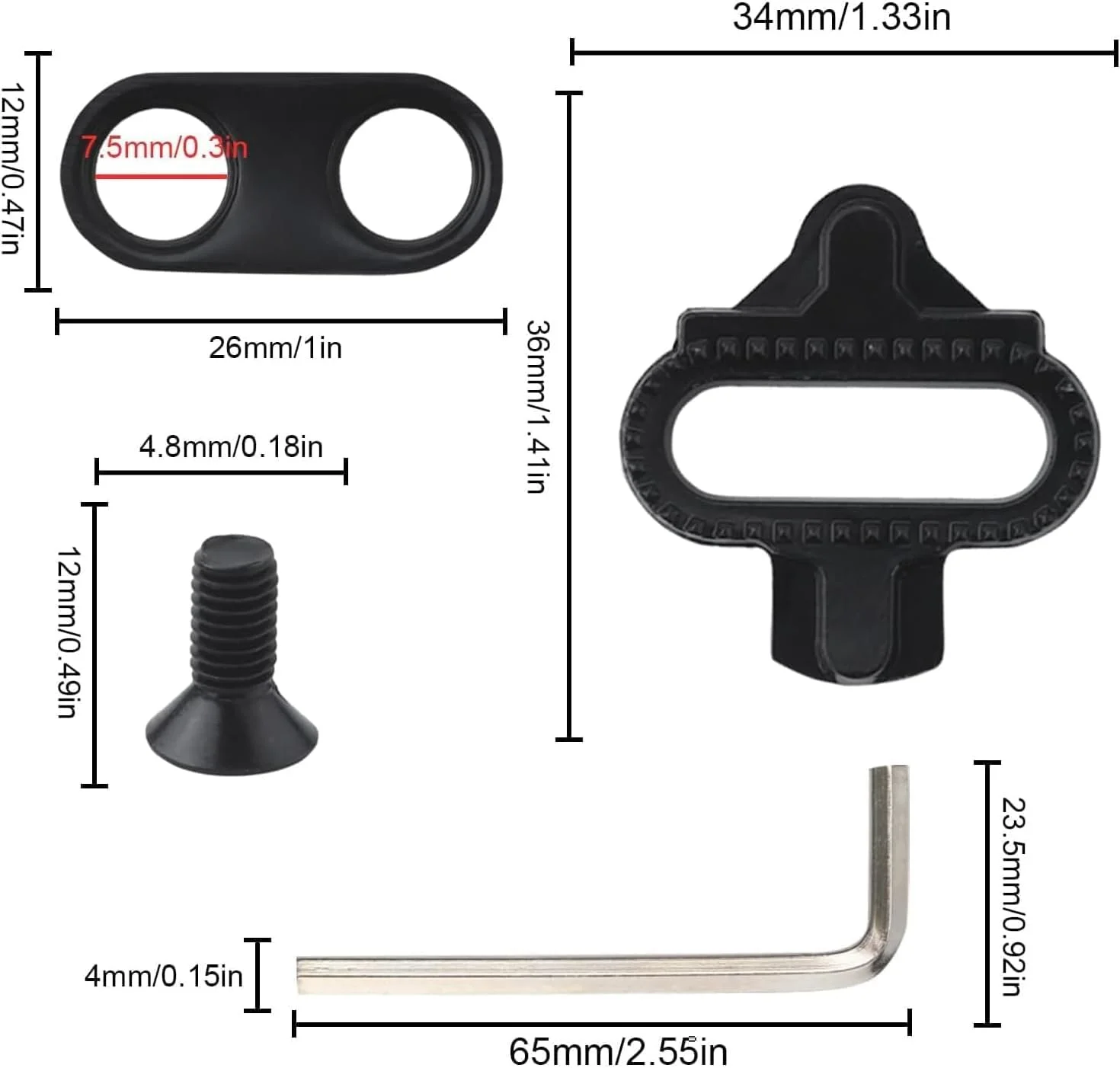 قفل رکاب دوچرخه کورسی، بسته 2 عددی قفل رکاب دوچرخه سواری با عملکرد بالا، سازگار با کفش های دوچرخه سواری، پایه تمرین دوچرخه، انتقال قدرت مطلوب برای دوچرخه سواری جاده ای و تمرین دوچرخه سواری داخل سالن