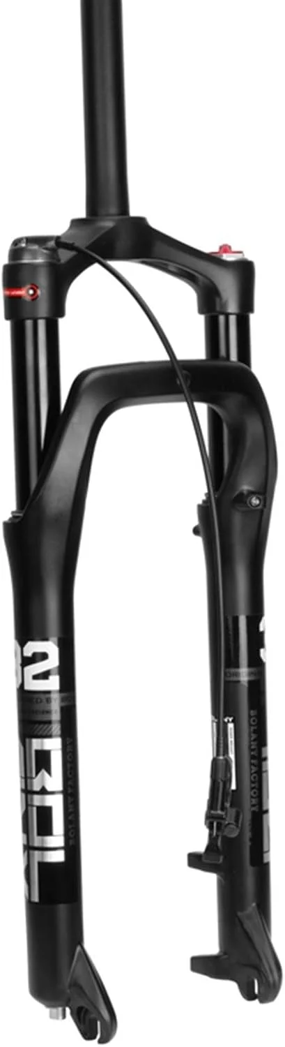 دوشاخ جلوی دوچرخه، قطعات دوچرخه، سیستم تعلیق دوچرخه، آلیاژ آلومینیوم 26 اینچی، دوشاخ بادی برای لاستیک های پهن 4.0 اینچی، لوازم جانبی دوچرخه الکترونیکی (خط مستقیم 26 اینچی)