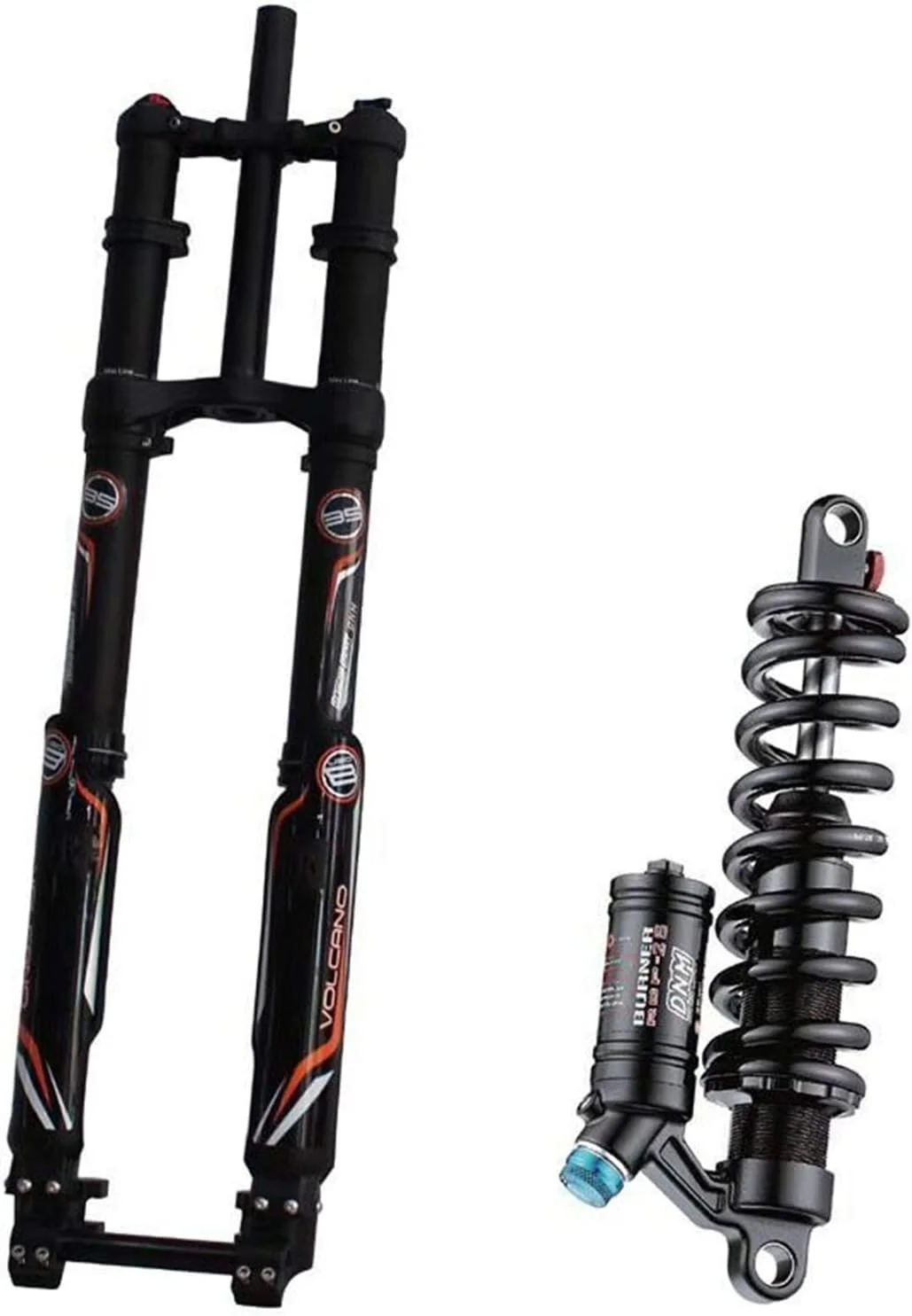 دوشاخ بادی دوچرخه کوهستان MTB سایز 26 و 27.5 اینچ مدل USD-8S DH FR سطح حرفه ای، لوازم جانبی دوچرخه