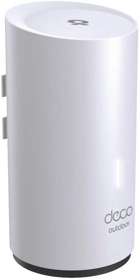 واحد مش وای فای 6 دکو X3000 مناسب فضای باز، 2 پورت گیگابیتی PoE، استاندارد 802.3at PoE+، مقاوم در برابر آب و هوا، سازگار با تمام سیستم های مش وای فای دکو، سفید | Deco X50-Outdoor