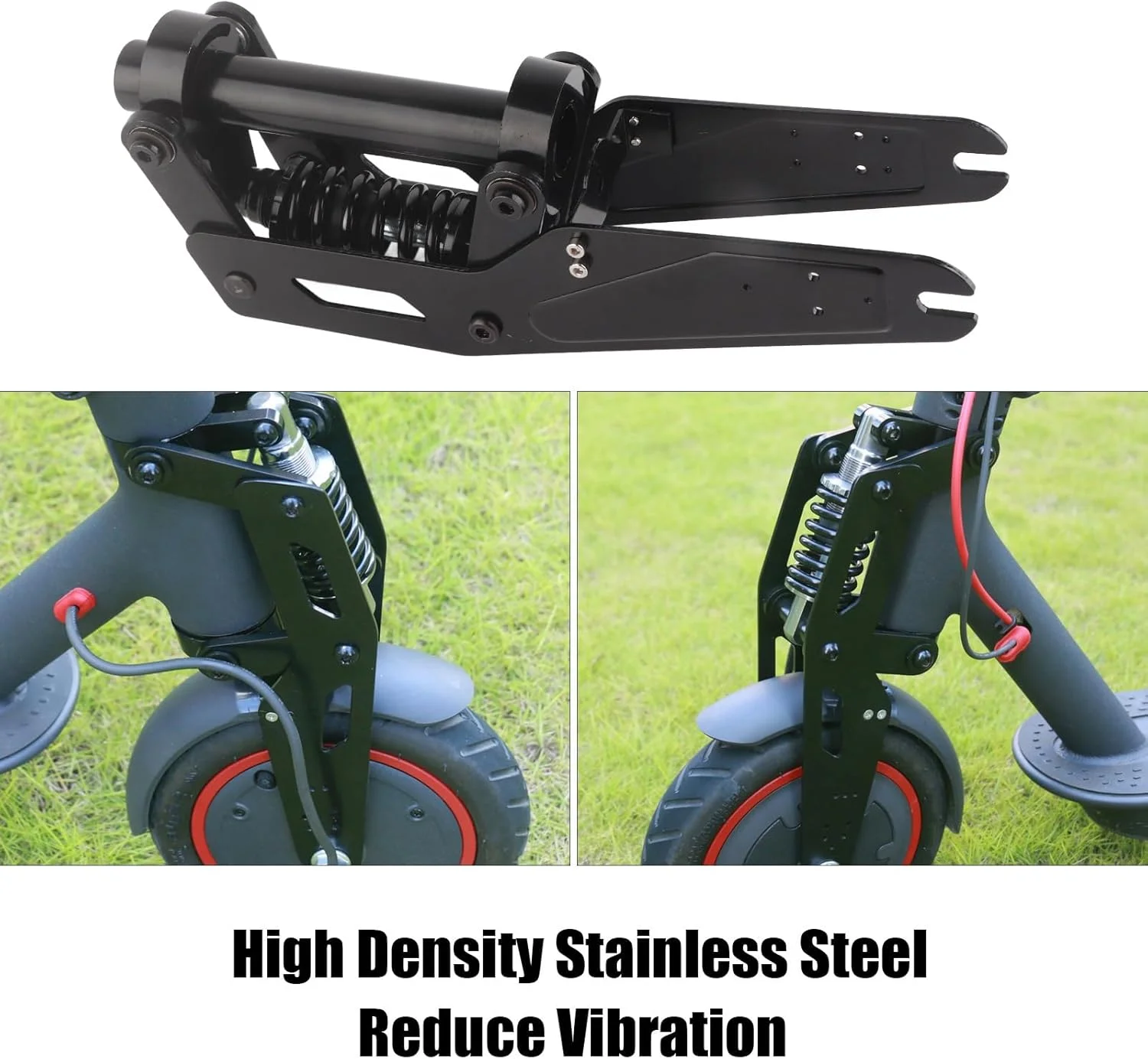 کمک فنر جلو عمومی، کیت جذب شوک با کارایی بالا، کاهش لرزش، فولاد ضد زنگ با تراکم بالا مناسب برای اسکوترهای برقی M365 Pro و M365