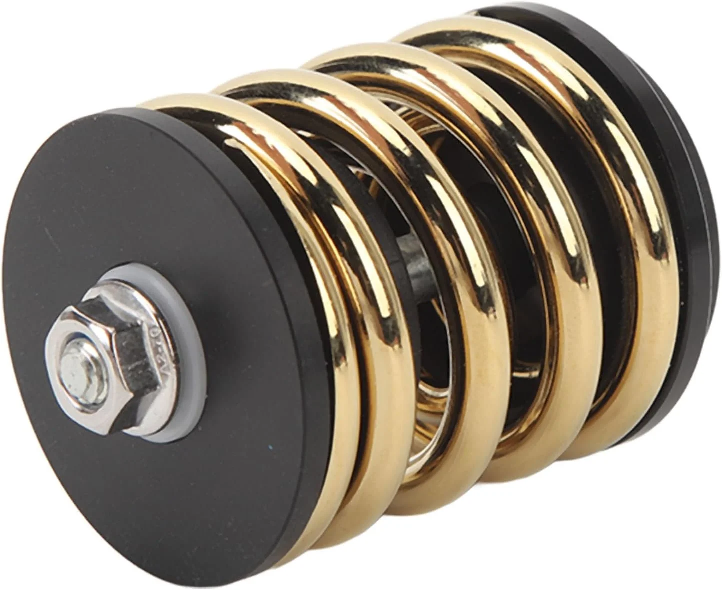 صفحه CHICIRIS با قسمت عقب دوچرخه از جنس پلاستیک مقاوم و فولاد فنی، نسخه CNC چرخ دوچرخه (طلایی)