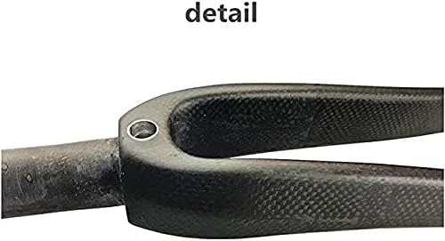 دوشاخ دوچرخه تمام کربن جاده، دوشاخ جلوی دوچرخه UD / 700C 1-1/8، قطعات براق دوچرخه دوشاخ دوچرخه تمام کربن جاده، دوشاخ جلوی دوچرخه UD / 700C 1-1/8، قطعات براق دوچرخه