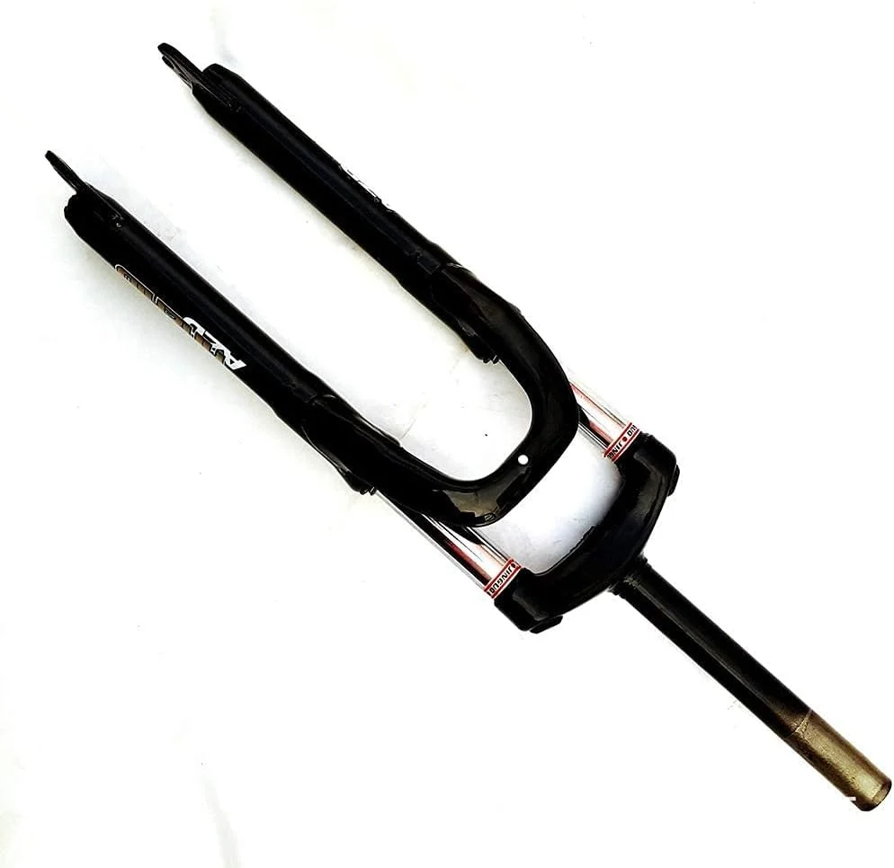 دوشاخ دوچرخه، دوشاخ جلوی ضد لرزش برای دوچرخه کوهستان - مناسب فریم ۱۴ تا ۱۸ اینچ برای قطر چرخ ۲۴ و ۲۶ اینچ