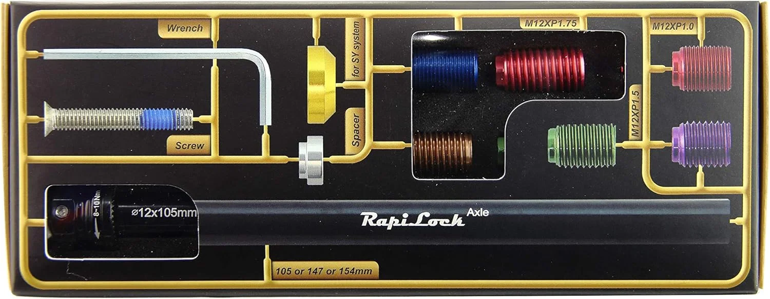 محور ثابت برای دوچرخههای کورسی، شن، سایکلوکراس یا کوهستان، M12XP1.0/P1.5/P1.75 برای 60 ترکیب مختلف محور ثابت برای دوچرخههای کورسی، شن، سایکلوکراس یا کوهستان، M12XP1.0/P1.5/P1.75 برای 60 ترکیب مختلف