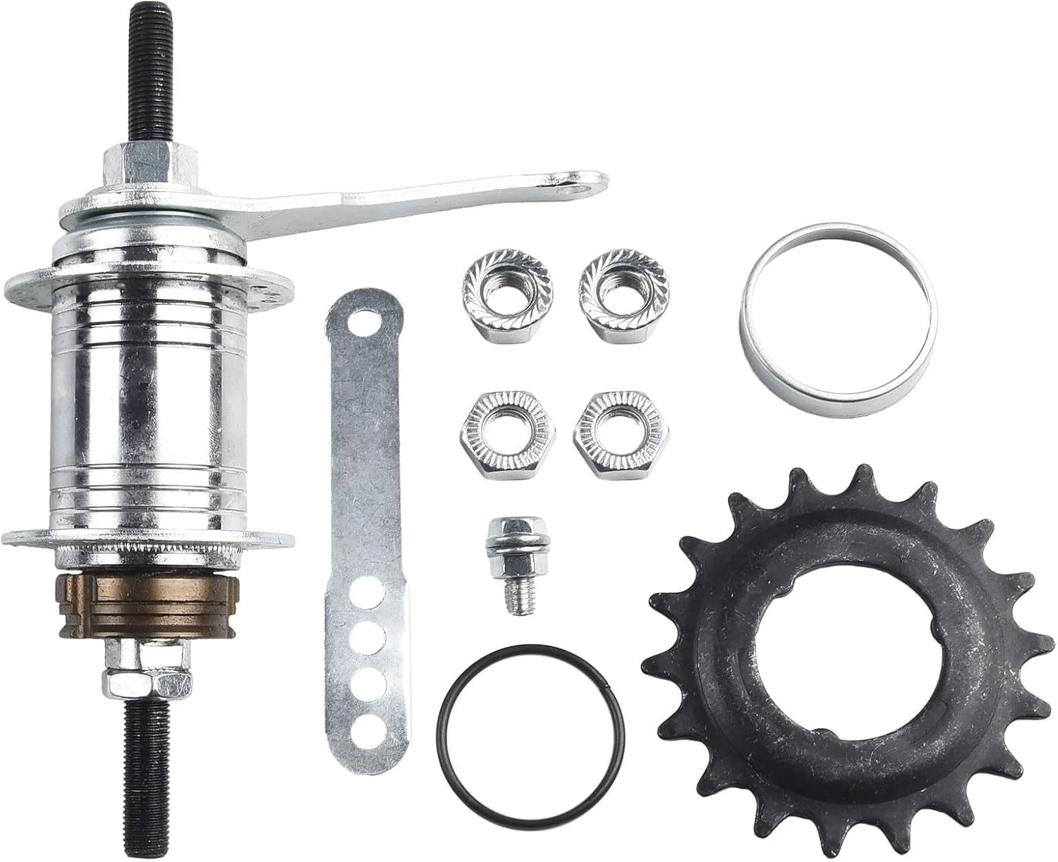 ترمز دوچرخه SPORTARC، توپی چرخ عقب، توپی ترمز پایی دوچرخه، ترمز پایی 36 سوراخه، توپی چرخ عقب، چرخ آزاد، دوچرخه کوهستان، دنده ثابت 18T