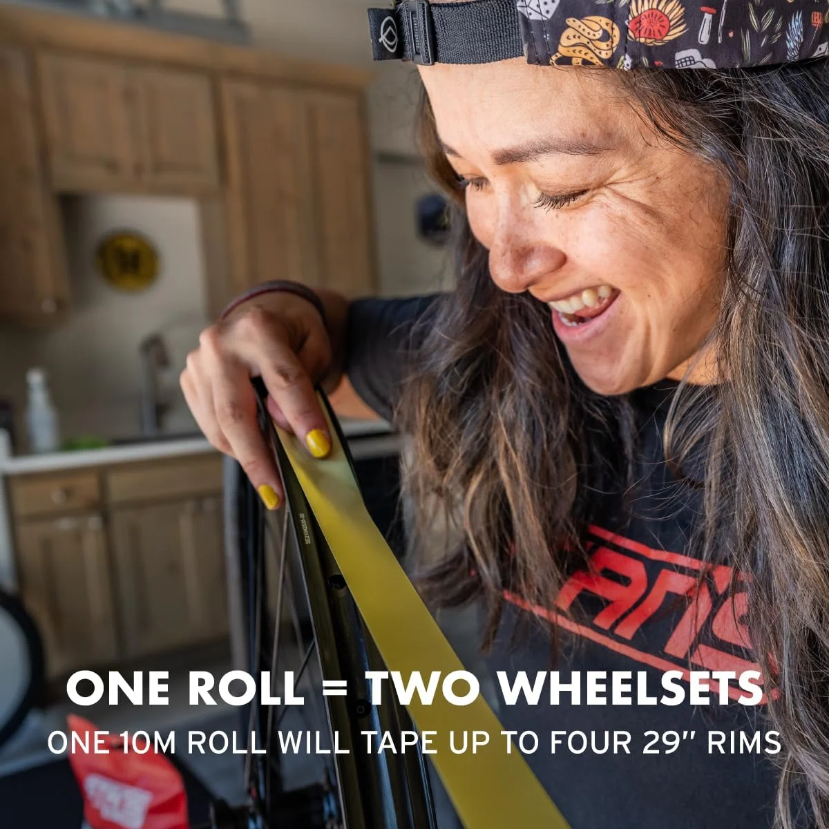 نوار تیوبلس استنز – آببندی مطمئن برای طوقه دوچرخه کوهستان – نصب آسان – سبک و بادوام – 10 یارد در 33 میلیمتر نوار تیوبلس استنز – آببندی مطمئن برای طوقه دوچرخه کوهستان – نصب آسان – سبک و بادوام – 10 یارد در 33 میلیمتر