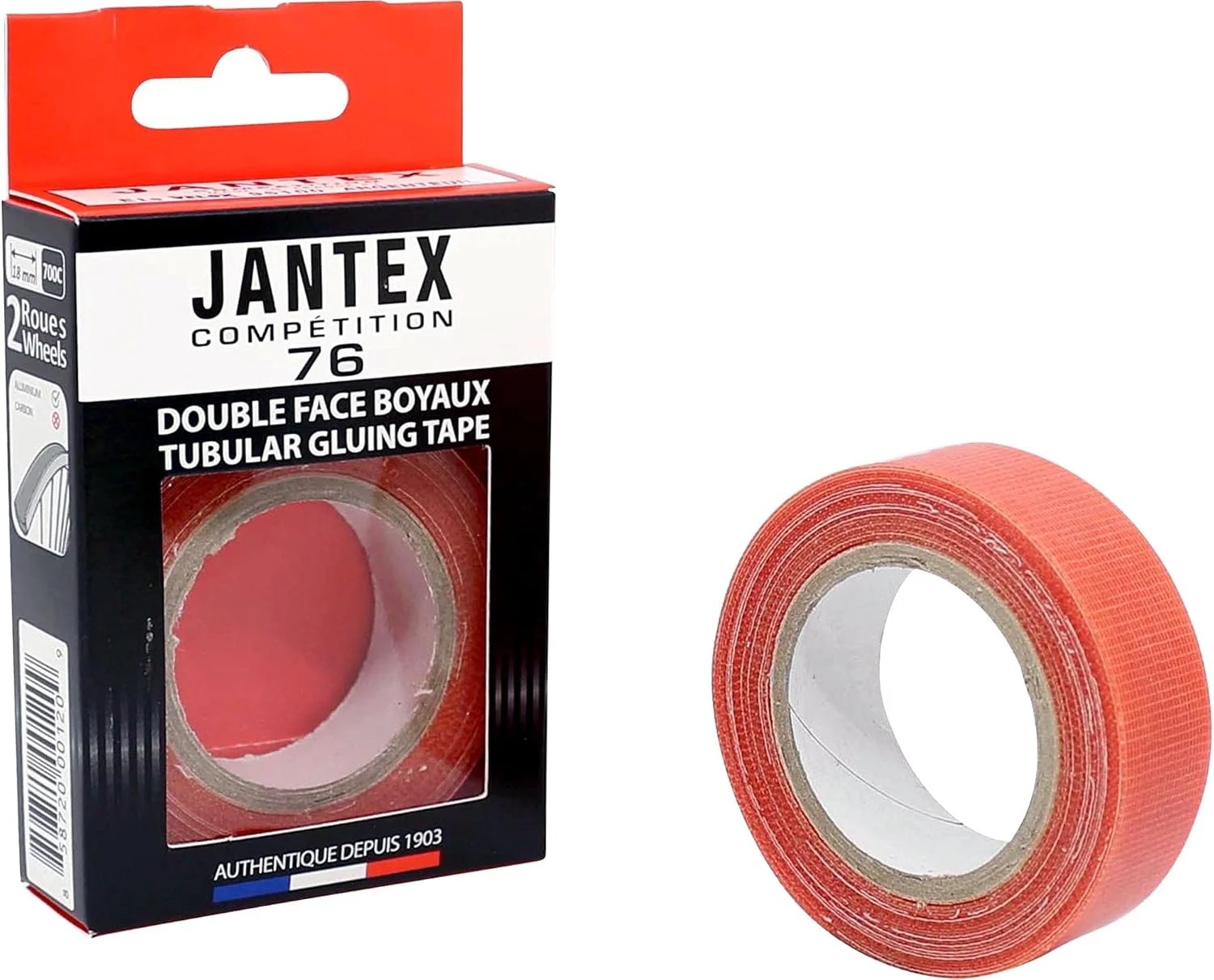نوار تیوب ولکس مدل JANTEX® 76 (مناسب برای 2 چرخ) (700C) - سایز 700C