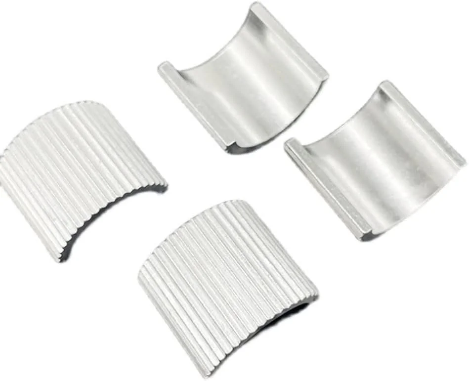 تبدیل کننده فرمان دوچرخه 4 عددی، آداپتور تبدیل فرمان بادوام آلیاژ آلومینیوم 28 میلی متر به 22 میلی متر