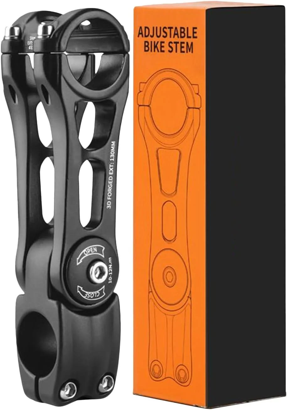 کرپی فرمان دوچرخه - افزایش دهنده کرپی فرمان دوچرخه 31.8 میلی متری | افزاینده سبک وزن دوچرخه سواری برای رفت و آمد شهری، تمرینات تناسب اندام، صعود به مسیرهای خارج از جاده، گروه سواری و ماجراجویی در فضای باز