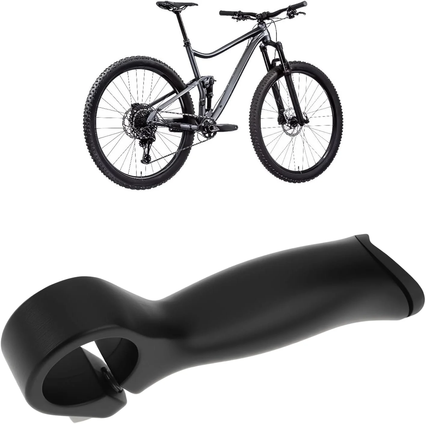 دو عدد سر دسته فرمان آلیاژ آلومینیوم 22 میلی‌متری برای دوچرخه کورسی و کوهستان