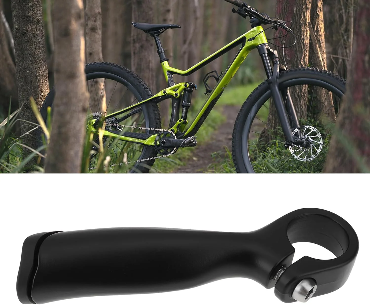 دو عدد سر دسته فرمان آلیاژ آلومینیوم 22 میلی‌متری برای دوچرخه کورسی و کوهستان