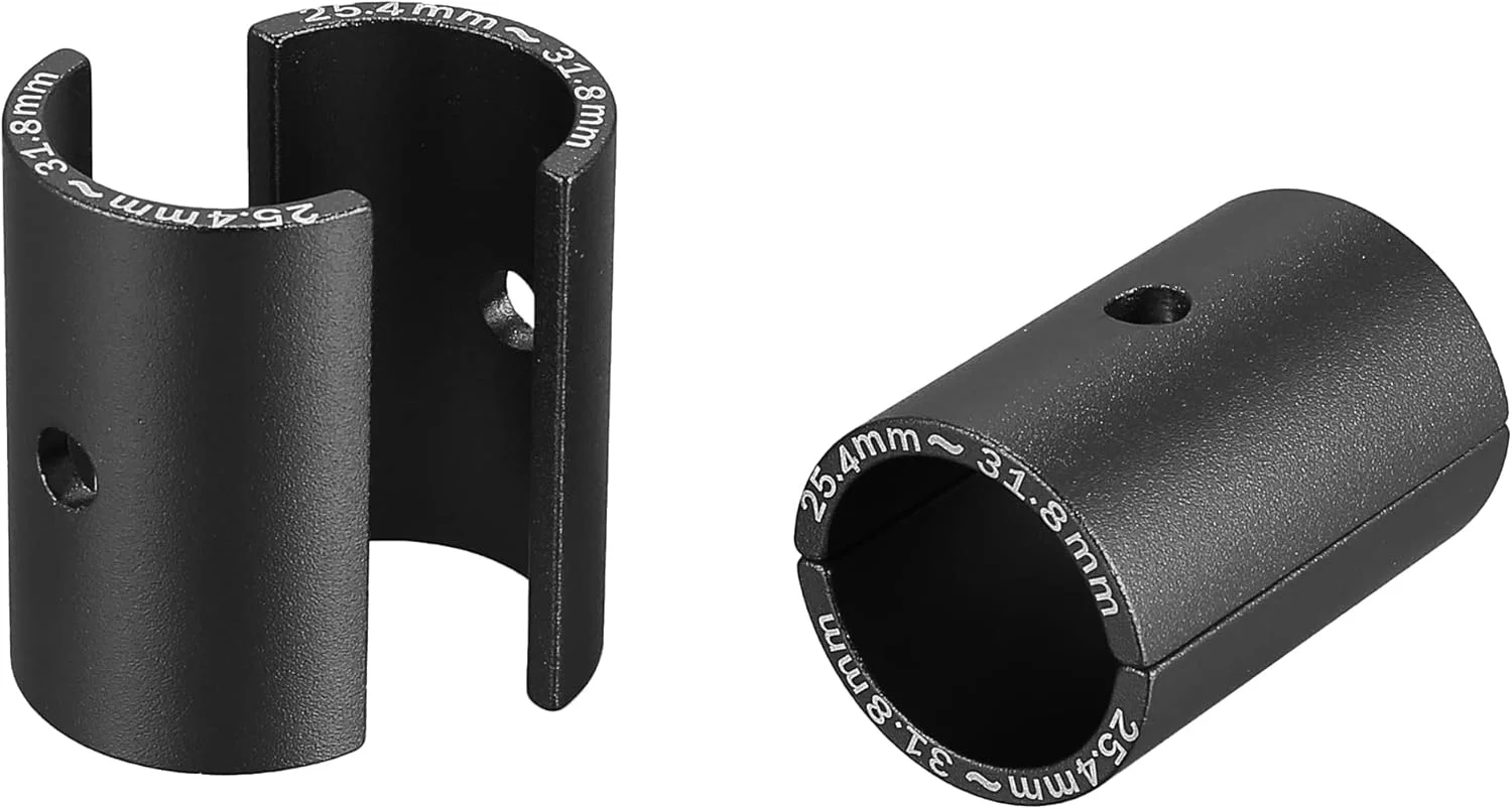 X AUTOHAUX 2 جفت تبدیل فرمان دوچرخه از 25.4 به 31.8 میلی متر