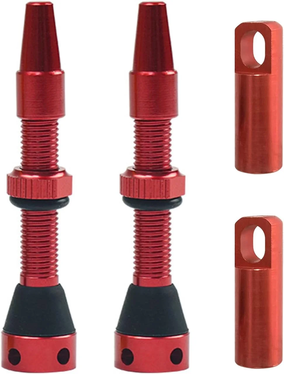 دو عدد استم والف پرستا دوچرخه آلیاژ آلومینیوم، استم های وکیوم دوچرخه CNC آنودایز شده، سبک وزن، ضد خوردگی، ضد زنگ، محکم با پوشش قابل جابجایی، حلقه O، مهره قفل و هسته برای دوچرخه های کوهستانی، جاده، رینگ های تیوبلس دو عدد استم والف پرستا دوچرخه آلیاژ آلومینیوم، استم های وکیوم دوچرخه CNC آنودایز شده، سبک وزن، ضد خوردگی، ضد زنگ، محکم با پوشش قابل جابجایی، حلقه O، مهره قفل و هسته برای دوچرخه های کوهستانی، جاده، رینگ های تیوبلس