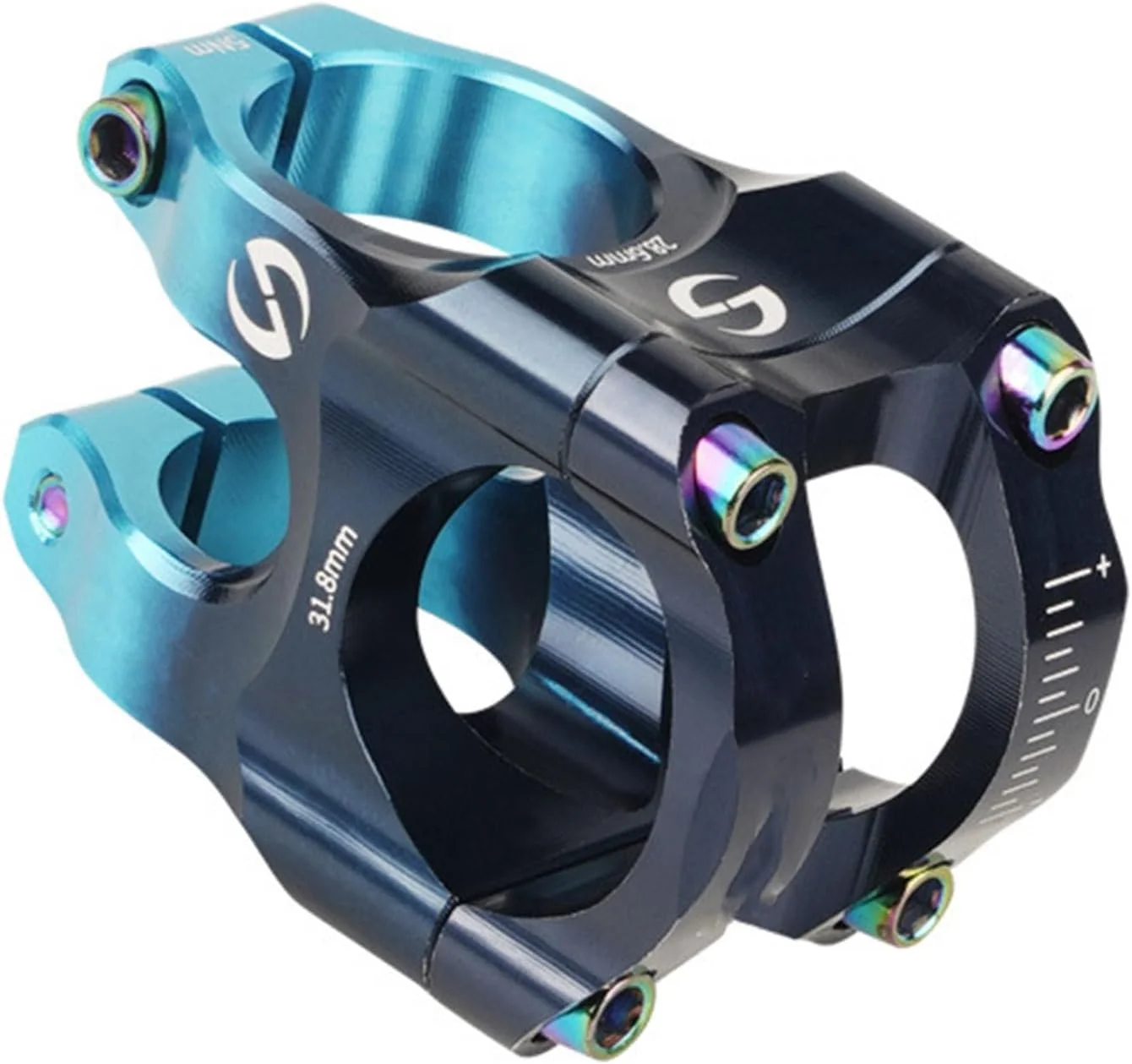 اتصال کوتاه فرمان دوچرخه آلیاژ آلومینیوم، مقاوم و بادوام، مناسب برای دوچرخه های کوهستانی