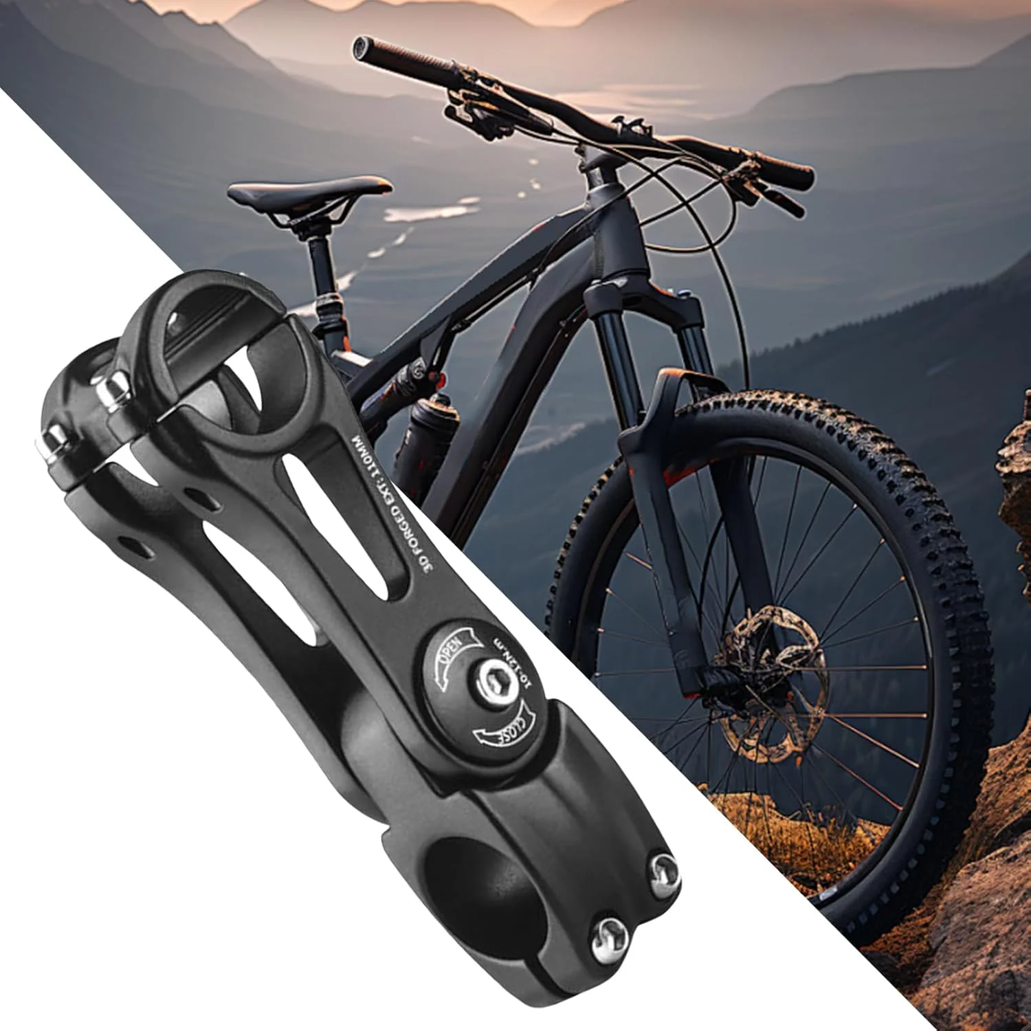 کرپی فرمان دوچرخه، افزایش دهنده کرپی دوچرخه 31.8 میلی متری - افزایش دهنده آلیاژ آلومینیوم برای مسیرهای کوهستانی، مسابقات، رفت و آمد شهری، گروهی و فضای باز کرپی فرمان دوچرخه، افزایش دهنده کرپی دوچرخه 31.8 میلی متری - افزایش دهنده آلیاژ آلومینیوم برای مسیرهای کوهستانی، مسابقات، رفت و آمد شهری، گروهی و فضای باز