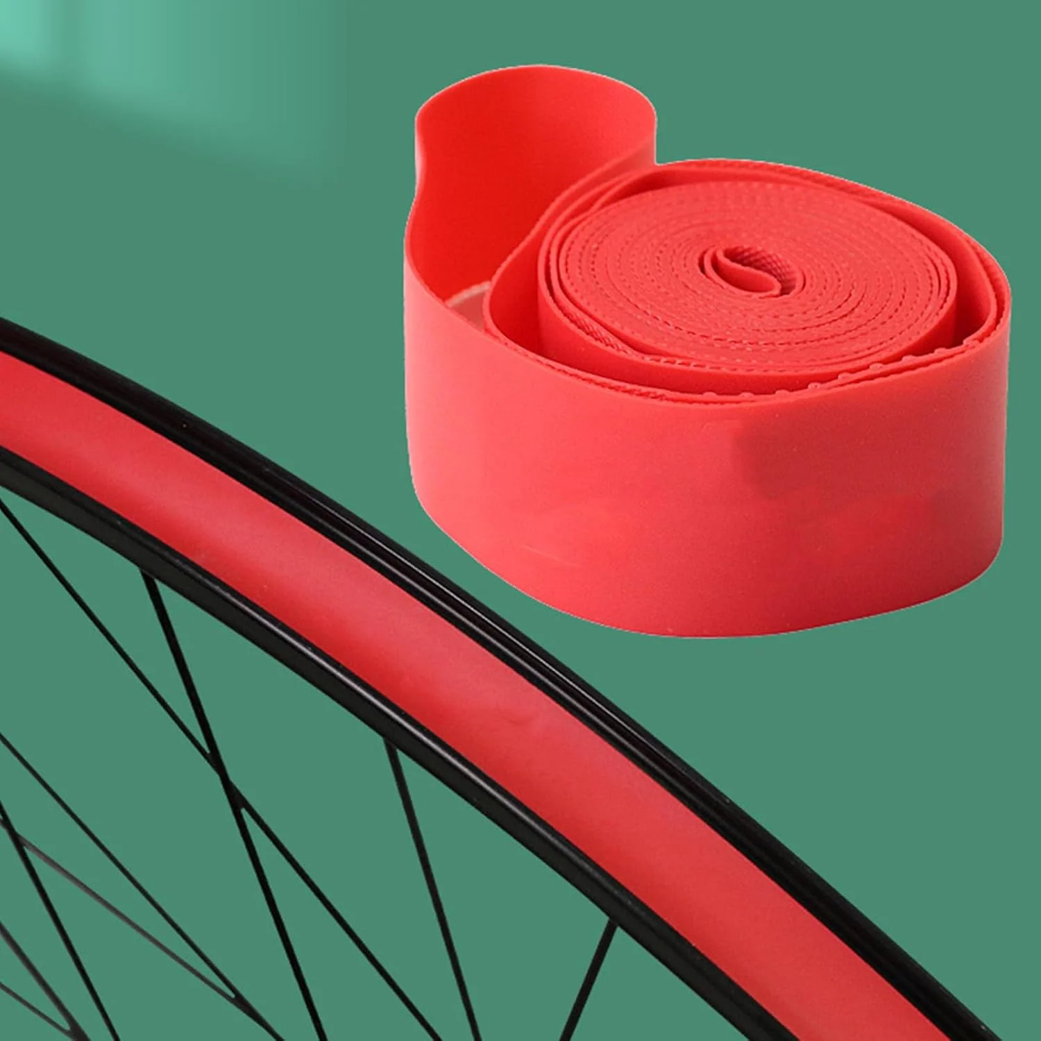 تیوب لاستیکی دوچرخه با استحکام بالا، تیوب داخلی دوچرخه سواری حرفه ای برای بهبود تجربه دوچرخه سواری، دوچرخه با استحکام بالا، محافظ پنچری