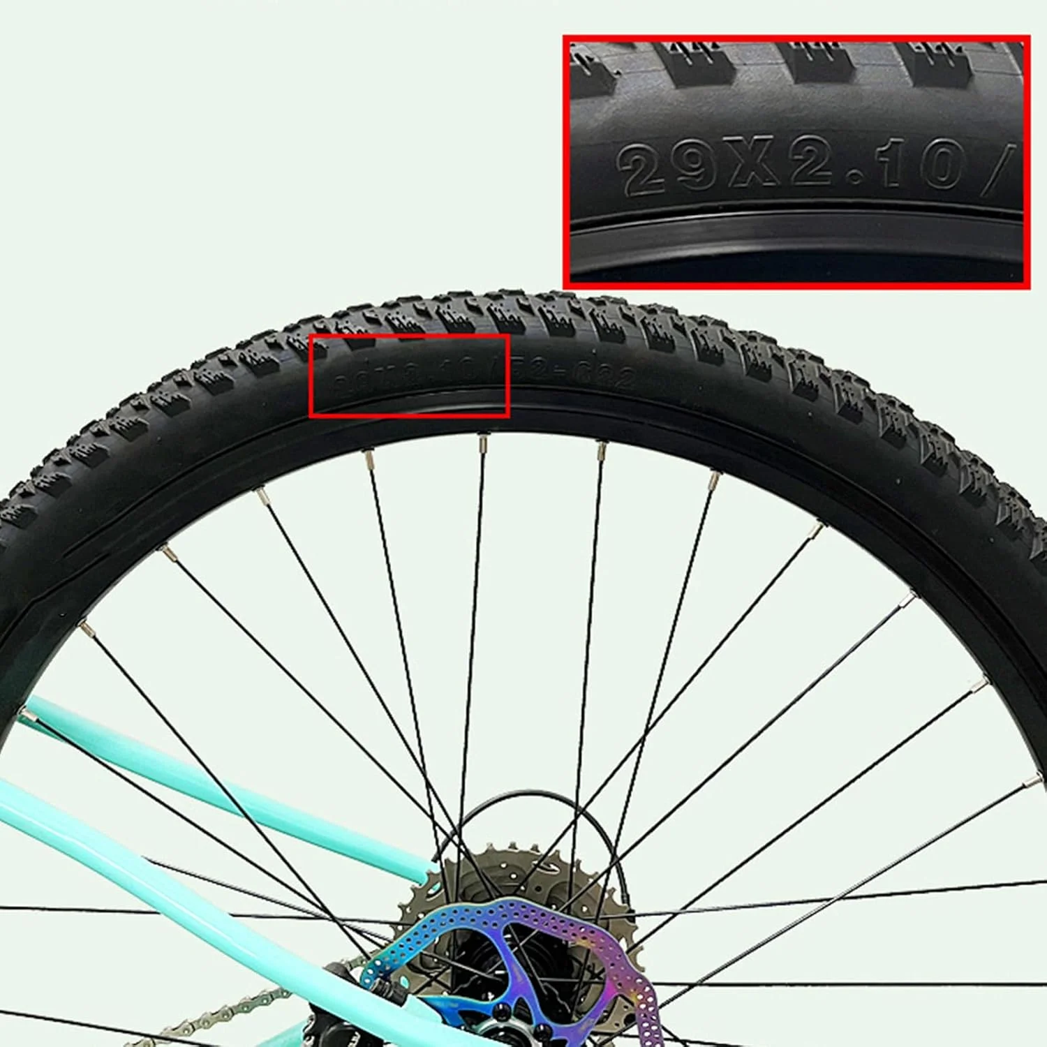 تیوب داخلی ضخیم دوچرخه، قطعه جایگزین کاربردی و بادوام برای دوچرخه های شهری، نصب آسان، محافظ دوچرخه