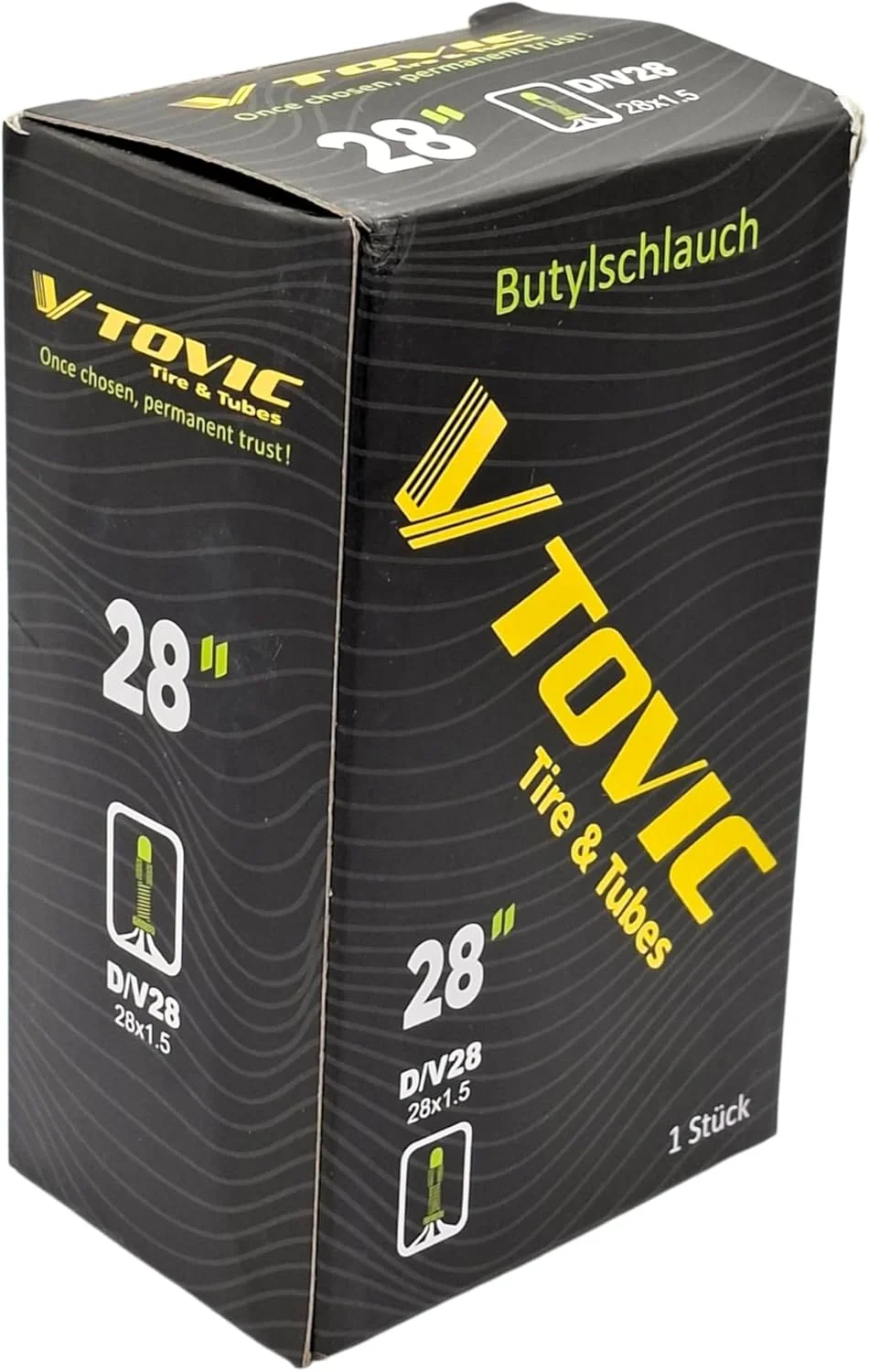 تیوب دوچرخه 28 اینچی 28x1.5 – لاستیک بوتیل با والف DV 28 میلیمتری، تیوب بادوام جایگزین برای دوچرخههای جادهای، کوهستانی، شهری و ویلچر تیوب دوچرخه 28 اینچی 28x1.5 – لاستیک بوتیل با والف DV 28 میلیمتری، تیوب بادوام جایگزین برای دوچرخههای جادهای، کوهستانی، شهری و ویلچر