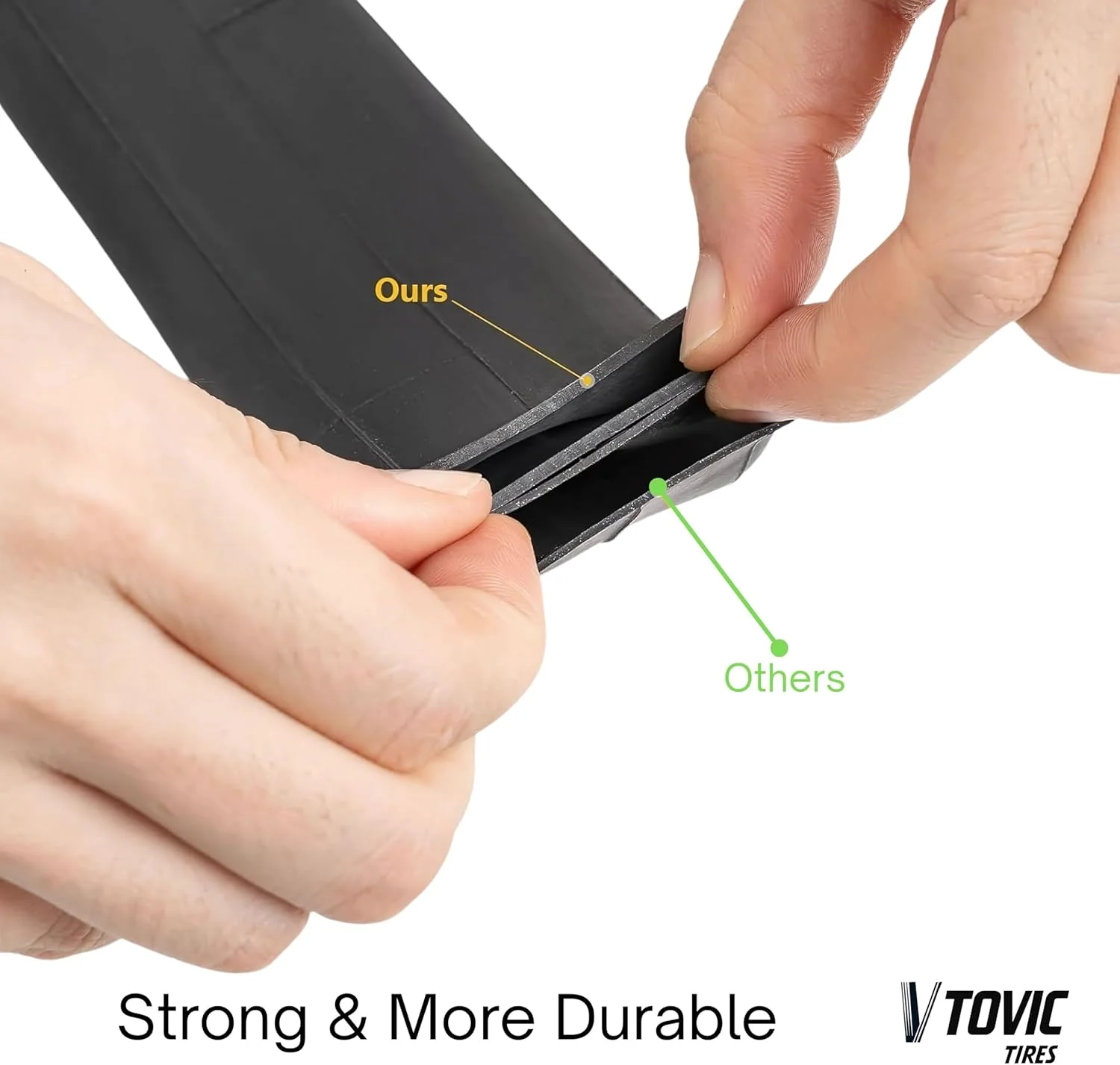 تیوب داخلی دوچرخه V-Tovic سایز ۲۲ اینچ، ۲۲x۱ ۳/۸ با والف DV۲۸ - تیوب لاستیکی بادوام برای دوچرخههای کوهستانی، شهری و ویلچر تیوب داخلی دوچرخه V-Tovic سایز ۲۲ اینچ، ۲۲x۱ ۳/۸ با والف DV۲۸ - تیوب لاستیکی بادوام برای دوچرخههای کوهستانی، شهری و ویلچر